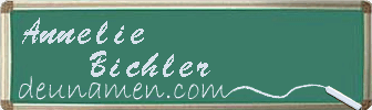 Annelie Bichler Visitenkarte